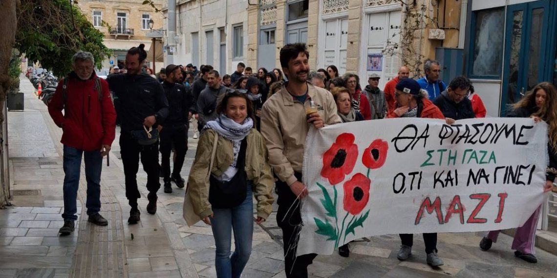 Συλλαλητήριο Τρίτη 5/5 στις 19:00 στο Σύνταγμα, για την απελευθέρωση των μελών του Global Sumud Flotilla από τις Ισραηλινές φυλακές